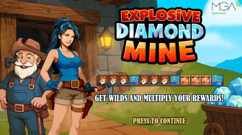 Explosive Diamond Mine - loading screen